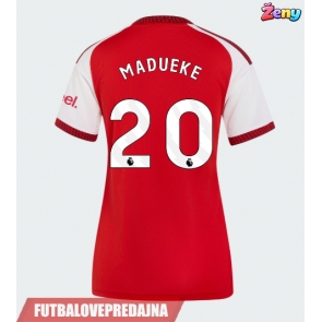 Lacne Ženy Futbalové dres Arsenal Noni Madueke #20 2026-27 Krátky Rukáv - Domáci